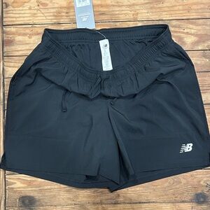 New Balance Men's Athletic Black Shorts